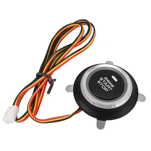 Cabilock Start-Taste Druckknopf-Starterschalter Start Knopf schlüsselloses Druckknopf-Start-Kit Druckknopfstart Startknopf für den Automotor Motorstartknopf Kupfer Cabilock Start-Taste Druckknopf-Starterschalter Start Knopf schlüsselloses Druckknopf-Start-Kit Druckknopfstart Startknopf für den Automotor Motorstartknopf Kupfer von Cabilock