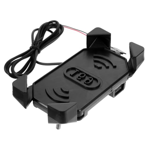 Cabilock USB -telefonladeständer Handyhalter Handy -Halterung Zelle Handy-ladehalterung Für Motorräder Telefonhalter Motorradspiegel Halterhalterung Black Gummidichtung Cabilock USB -telefonladeständer Handyhalter Handy -Halterung Zelle Handy-ladehalterung Für Motorräder Telefonhalter Motorradspiegel Halterhalterung Black Gummidichtung von Cabilock