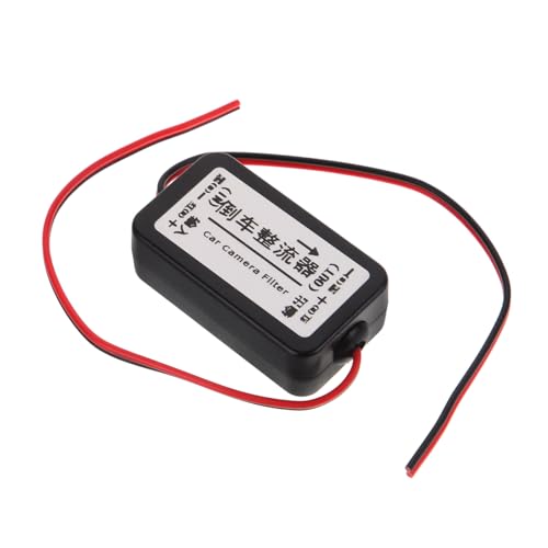 Cabilock automatischer Kamerafilter Rückseite Bindestrich Rückansicht Modifikation des Autokamerafilters Gleichrichter für automatische Rückfahrkamera Plastik Black Cabilock automatischer Kamerafilter Rückseite Bindestrich Rückansicht Modifikation des Autokamerafilters Gleichrichter für automatische Rückfahrkamera Plastik Black von Cabilock