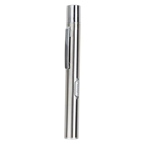 Cabilock medizinische Taschenlampe LED-Taschenlampe Stiftlicht Stift Taschenlampe Metall Silber Cabilock medizinische Taschenlampe LED-Taschenlampe Stiftlicht Stift Taschenlampe Metall Silber von Cabilock