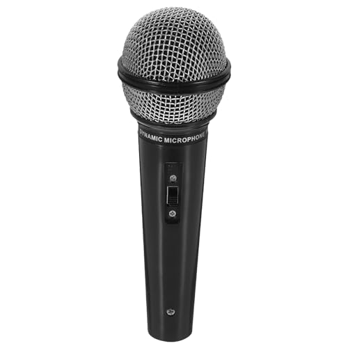 Kinder Mikrophone Prop Spielzeug: Cabilock 1 Stück Fake Mikrofon Microphone Prop Simuliertes Spielzeug Gefälschte Mikrofon für Karaoke Spaß Bühne Kostüm Requisite Geburtstagsfeier Begünstigt(16,5 cm) von Cabilock