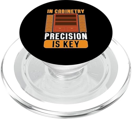 Schrank: Im Schrank, Präzision ist der Schlüssel PopSockets PopGrip für MagSafe Schrank: Im Schrank, Präzision ist der Schlüssel PopSockets PopGrip für MagSafe von Cabinetry Woodworking Designs For Cabinet Maker
