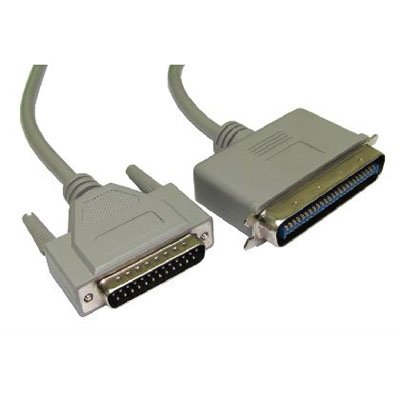 Cable-Core SCSI führen 25 Pin Stecker zu 50 Pin Centronic Stecker Kabel 1 m von Cable-Core