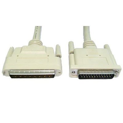 Cable-Core SCSI führen 25 Pin Stecker zu 50 Pin Centronic Stecker Kabel 2 m von Cable-Core