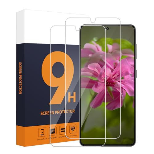 Cable Leader 2+2 Stück Schutzfolie für Panzerglas für Samsung Galaxy S22 Plus 5G, 9H Härte Schutzglas, Sensitive Touch, 2,5D-Abdeckung, Keine Blasen, 0.33mm HD Klarsicht S22 Plus Displayschutzfolie von Cable Leader