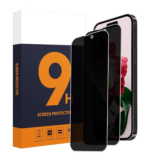 Cable Leader 2 Stück Sichtschutzfolie für Panzerglas für iPhone 15/15 Pro 5G Schutzfolie, 9H Härte Kratzfest Blickschutzfolie, Privacy Anti-Spy, Keine Blasen, Sensitive Touch iPhone 15 Displayschutz Cable Leader 2 Stück Sichtschutzfolie für Panzerglas für iPhone 15/15 Pro 5G Schutzfolie, 9H Härte Kratzfest Blickschutzfolie, Privacy Anti-Spy, Keine Blasen, Sensitive Touch iPhone 15 Displayschutz von Cable Leader