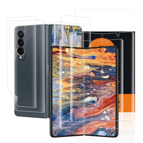 Cable Leader Schutzfolie für Panzerglas für Samsung Galaxy Z Fold 5 5G, 2+2 Soft Kratzfest TPU Z Fold 5 Folie+Rückenschutz, Sensitive Touch Blasenfreie, Ultra Klar Z Fold 5 5G Displayschutzfolie Cable Leader Schutzfolie für Panzerglas für Samsung Galaxy Z Fold 5 5G, 2+2 Soft Kratzfest TPU Z Fold 5 Folie+Rückenschutz, Sensitive Touch Blasenfreie, Ultra Klar Z Fold 5 5G Displayschutzfolie von Cable Leader