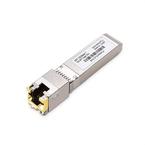 Cable Matters 104068-N 10GBASE-T 10 Gigabit SFP+ auf RJ45 Kupfer Ethernet Modular-Transceiver von Cable Matters