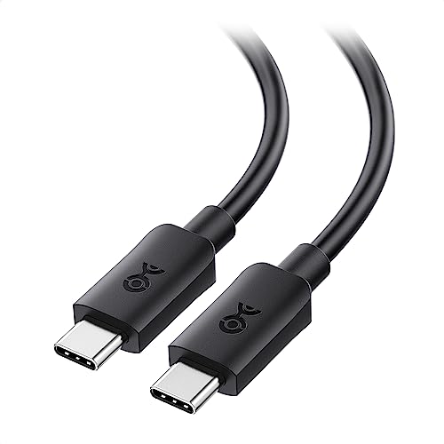 Cable Matters 2er-Pack 20Gbps USB C auf USB C Kabel 1,8m (Ladekabel USB C, Schnellladekabel USB C) mit 8K Video Auflösung und 240W PD - in Schwarz 1,8 Meter von Cable Matters