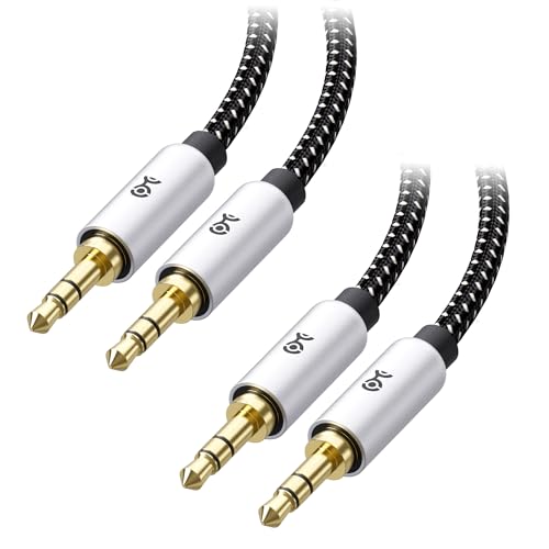 Cable Matters 2er-Pack 3,5mm Audio Kabel 1,8 m, (3,5 mm Aux Kabel/klinkenkabel 3,5mm, Kopfhörerkabel, aux kabel auto, AudioKabel 3,5 mm Stecker zu Stecker, klinkenstecker) - 1,8 Meter von Cable Matters