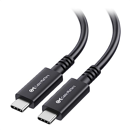 Cable Matters 40Gbps Active USB4 kabel 3 m, mit 8K Video & 100 W Ladeleistung, Kompatibel mit Thunderbolt 4/3, USB-C für VR Headset, Dockingstationen, MacBook, DELL XPS, Surface Pro und mehr von Cable Matters