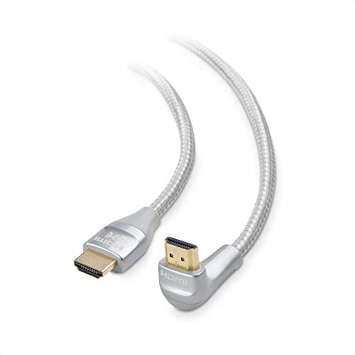 Cable Matters 48Gbps Ultra HD 8K rechtwinkliges HDMI Kabel 2m (HDMI Winkel, 270 Grad HDMI Kabel, HDMI Winkelstecker auf Stecker Kabel) - 2 Meter von Cable Matters