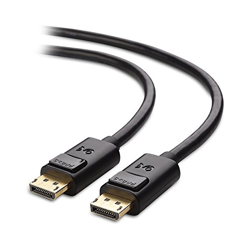 Cable Matters 4K DisplayPort Kabel 1m (DP Kabel, Display Port Kabel) DP auf DP Kabel für 4K 60Hz, 2K 144Hz - 1 Meter von Cable Matters
