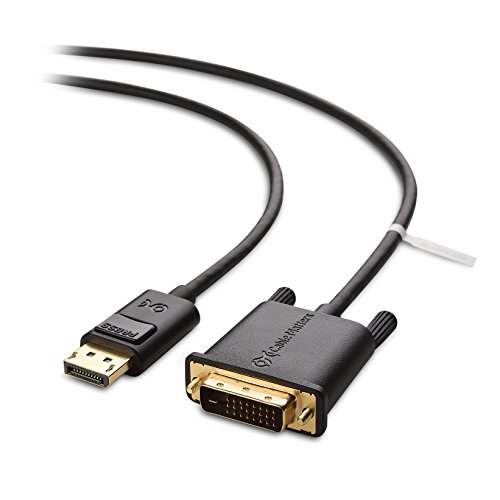 Cable Matters DisplayPort auf DVI Kabel 1,8 Meter (DisplayPort DVI Kabel, DP auf DVI) für 1920x1200 / 1080p 60Hz von Cable Matters