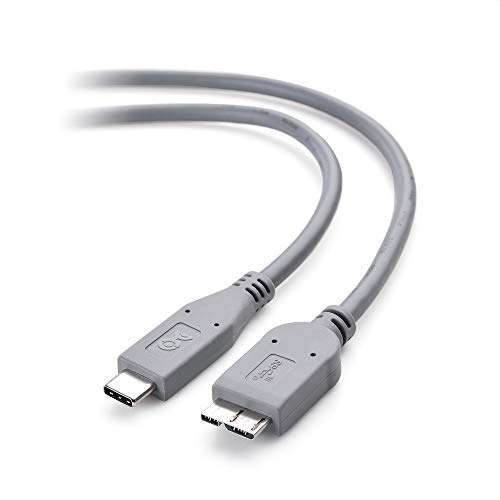 Cable Matters [Funktioniert mit Chromebook Certified, USB-IF zertifiziertes] 10Gbps USB C auf Micro B 3.1 Gen 2 Kabel 45cm (USB C zu Micro B 3.1 Kabel, Micro USB auf USB C Kabel) von Cable Matters