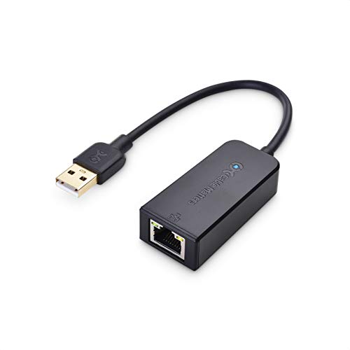 Cable Matters Gigabit USB auf Ethernet Adapter (USB LAN Adapter, USB Netzwerkadapter, USB RJ45 Adapter) für Switch, Spielkonsolen und Laptop - 1000Mbps Ethernet Adapter USB 3.0 von Cable Matters