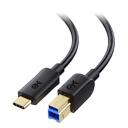 Cable Matters USB-C® auf USB-B 3.0 Kabel in Schwarz, 0,3 m von Cable Matters