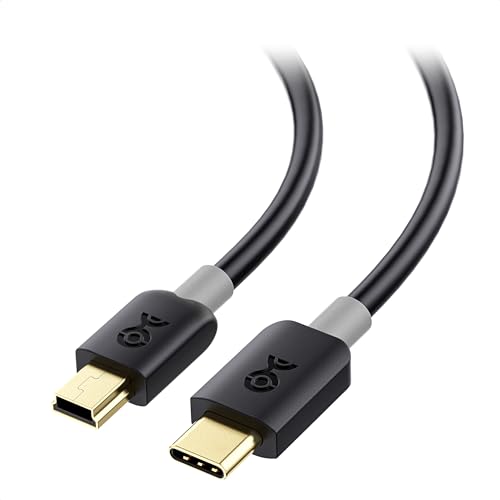 Cable Matters USB C auf Mini USB Kabel (Mini USB auf USB C Kabel) 1 m in Schwarz, USB Mini auf USB C, USB C Mini USB von Cable Matters