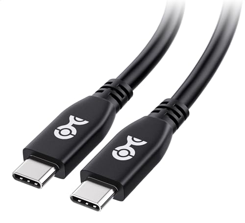 Cable Matters USB4 Kabel mit 40Gbps Daten, 8K Video und 240W Ladeleistung in 0,8 Meter - USB 4 Kabel voll kompatibel mit USB C, Thunderbolt 3 und Thunderbolt 4 von Cable Matters