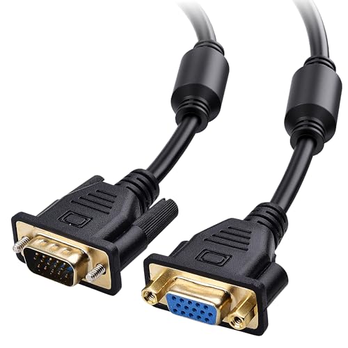 Cable Matters VGA Verlängerungskabel (VGA Verlängerung 1,8m, VGA Kabel Stecker auf Buchse) - 1,8 Meter von Cable Matters