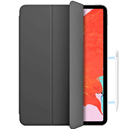 Cable Technologies Magnetic Case Grey iPad Pro 12,9 2018, kompatibel mit Apple Pencil 2, unterstützt Apple Pencil 2, iPad Pro 12.9 Zoll iPad Pro Sleep-and-Off von Cable Technologies