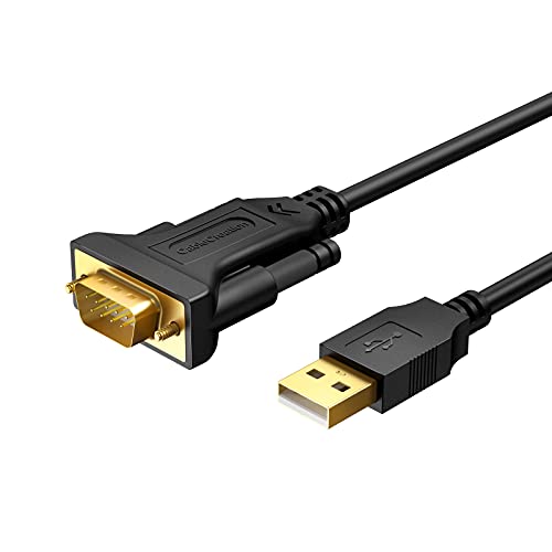 CableCreation USB auf RS232 Adapter mit Prolific PL2303 RA Chip, 1M vergoldetes USB 2.0 zu RS232 DB9 Serial Konverter Kabel Kompatibel mit Windows 10/8.1/8/7, Vista, XP, Linux und Mac OS, Schwarz CableCreation USB auf RS232 Adapter mit Prolific PL2303 RA Chip, 1M vergoldetes USB 2.0 zu RS232 DB9 Serial Konverter Kabel Kompatibel mit Windows 10/8.1/8/7, Vista, XP, Linux und Mac OS, Schwarz von CableCreation