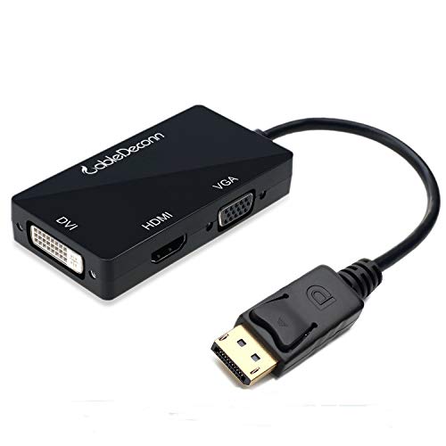 CABLEDECONN DisplayPort DP zu HDMI/DVI/VGA männlich zu weiblich-in Adapter Konverter Kabel von CableDeconn