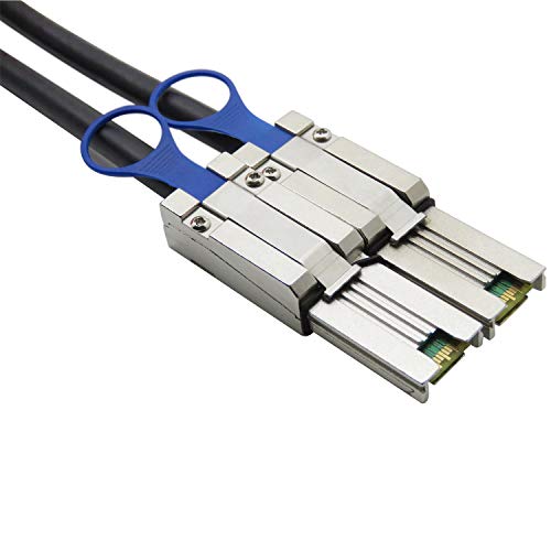CABLEDECONN Mini SAS26P SFF-8088 to SFF-8088 2M Externes SCSI-Kabel (1 m) von CableDeconn