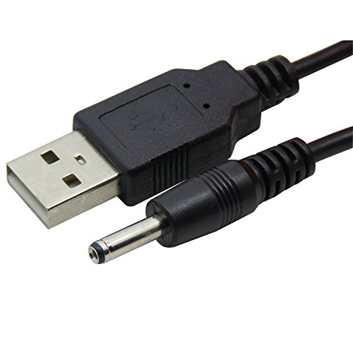 CABLEDECONN USB to DC 3,5 mm/1,35 mm 5 Volt DC Klinkenstecker Power Kabel von CableDeconn