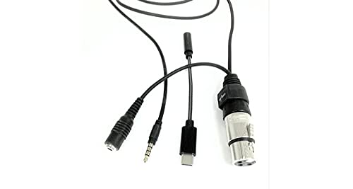 CableJive ProJive XLR v2, mit USB-C, Mikrofon-Adapter auf 3,5 mm Stereo-Klinke, mit Monitoring-Anschluss, für PC, iOS und Android, 1,2 m Kabel CableJive ProJive XLR v2, mit USB-C, Mikrofon-Adapter auf 3,5 mm Stereo-Klinke, mit Monitoring-Anschluss, für PC, iOS und Android, 1,2 m Kabel von CableJive