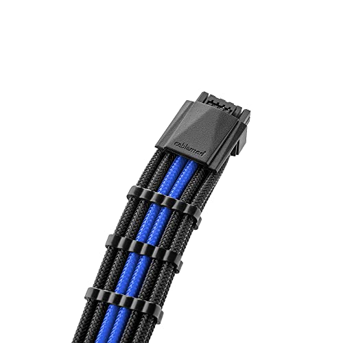 CableMod C-Series PRO ModMesh 12VHPWR auf 3X PCI-e Kabel für Corsair - 60cm, schwarz/blau von CableMod