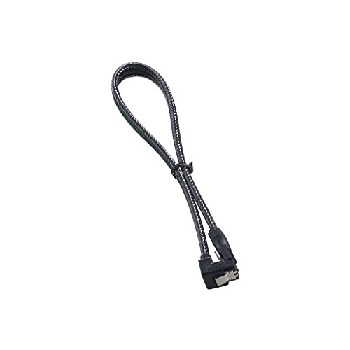 CableMod CM-CAB-RSAT-N30KC-R ModMesh SATA 3 Kabel, rechtwinklig, Schwarz CableMod CM-CAB-RSAT-N30KC-R ModMesh SATA 3 Kabel, rechtwinklig, Schwarz von CableMod