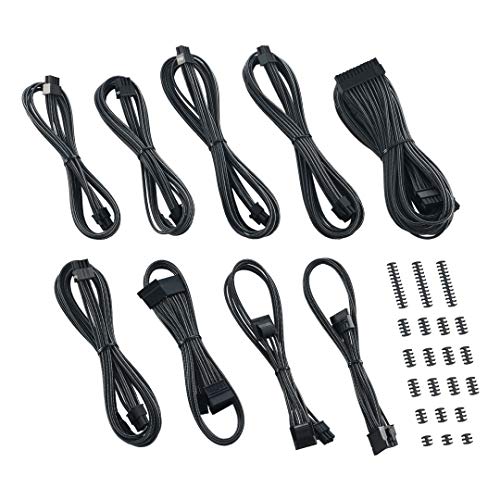 CableMod Classic ModMesh C-Serie Corsair RMi & RMX - Carbon PCI-e Kabel für High-end Gaming PCs, Workstations, Servers CableMod Classic ModMesh C-Serie Corsair RMi & RMX - Carbon PCI-e Kabel für High-end Gaming PCs, Workstations, Servers von CableMod