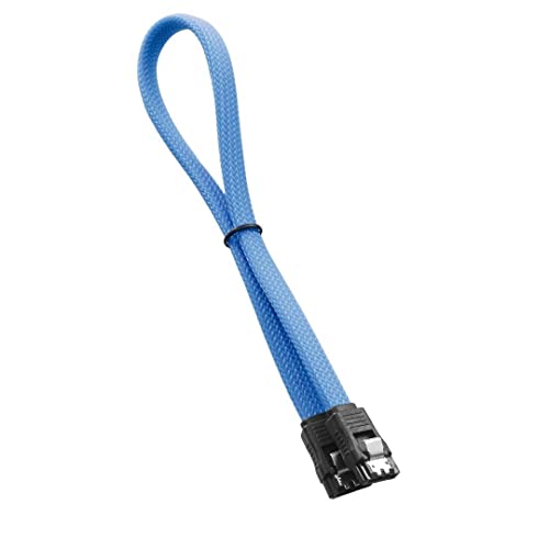 CableMod Compatible ModMesh SATA 3 Cable 30cm - hellblau von CableMod