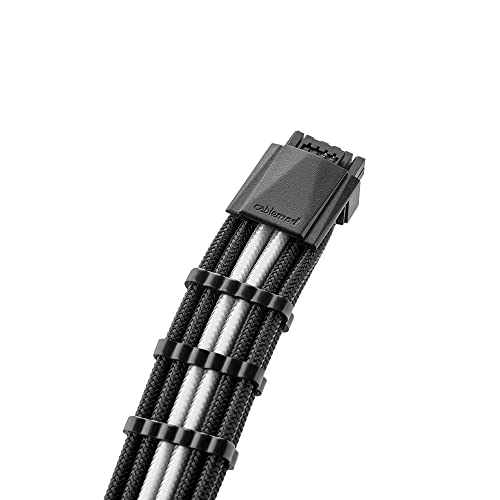 CableMod PRO ModMesh RT 12VHPWR auf 3X PCI-e Kabel für ASUS/Seasonic/Phanteks - 60cm, schwarz/weiß CableMod PRO ModMesh RT 12VHPWR auf 3X PCI-e Kabel für ASUS/Seasonic/Phanteks - 60cm, schwarz/weiß von CableMod