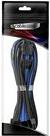 CableMod RT-Series Pro ModMesh 12VHPWR auf 3x PCI-e Kabel für ASUS/Seasonic - 60cm, schwarz/blau (CM-PRTS-16P3-N60KKB-5PK-R) von CableMod