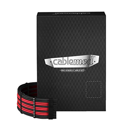 CableMod cm-PRTS-FKIT-NKKR-R PRO ModMesh RT-Serie ASUS ROG/Seasonic Kabel-Kits, Schwarz von CableMod