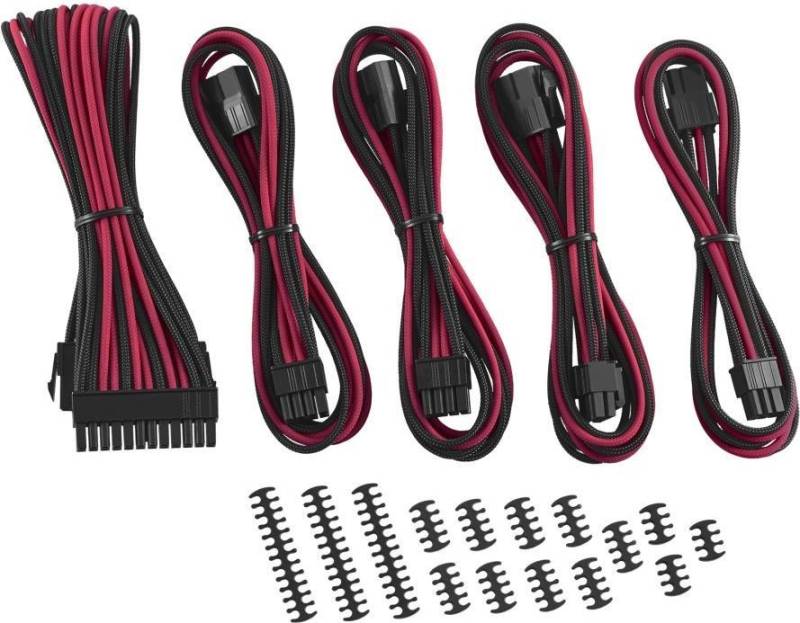 Cablemod CM-CAB-CKIT-N86KKR-R Internes Stromkabel 0,45 m (CM-CAB-CKIT-N86KKR-R) von CableMod