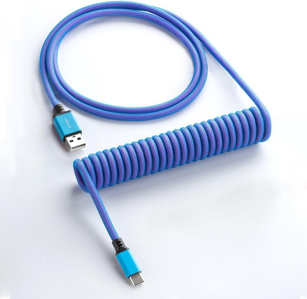 Cablemod CM-CKCA-CLB-ILB150ILB-R USB Kabel 1,5 m USB A USB C Blau (CM-CKCA-CLB-ILB150ILB-R) von CableMod