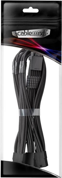 CableMod PRO ModMesh - Verlängerungskabelset - Schwarz (CM-PCAB-16P3KIT-NKK-3PK-R) von CableMod