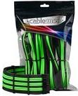 CableMod PRO ModMesh - Verlängerungskabelset - Schwarz, Hellgrün (CM-PCAB-16P3KIT-NKKLG-3PK-R) von CableMod