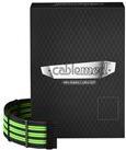 CableMod PRO Series ModMesh C-Series AXi, HXi & RM Cable Kit - Stromkabelkit - geformt - Schwarz, Hellgrün (CM-PCSI-FKIT-NKKLG-R) von CableMod