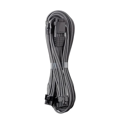 CableMod PRO ModMesh RT 12VHPWR auf 3X PCI-e Kabel für ASUS/Seasonic/Phanteks - 60cm, Carbon von CableMod