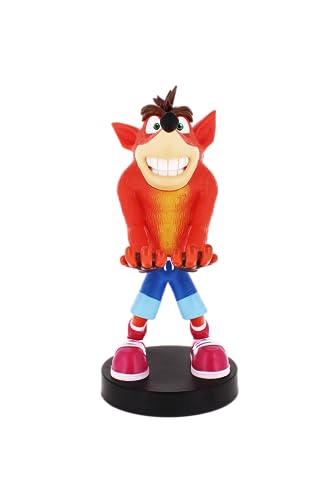 Cable Guy - Crash Bandicoot 2018 Controller Handy Tablet Halter Halterung Figur Tischdeko Fanartikel von Cableguys