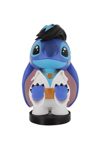 Cable Guys - Disney Stitch as Elvis Gaming Accessories Holder & Phone Holder for Most Controller (Xbox, Play Station, Nintendo Switch) & Phone von Cableguys