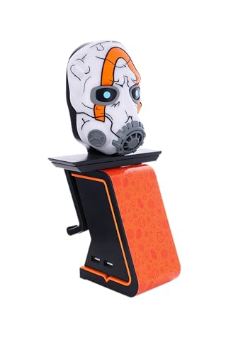 Cable Guys Ikon Charging Stand - Borderlands Psycho Mask Gaming Accessories Holder & Phone Holder for Most Controllers (Xbox, Play Station, Nintendo Switch) & Phone von Cableguys