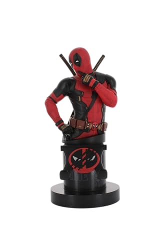 Cable Guys - Marvel Deadpool 3 R.E.S.T Gaming Accessories Holder & Phone Holder for Most Controller (Xbox, Play Station, Nintendo Switch) & Phone von Cableguys