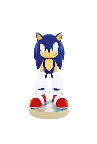 Cable Guys - Modern Sonic The Hedgehog Gaming Accessories Holder & Phone Holder for Controller (Xbox, Play Station, Nintendo Switch) & Phone (iPhone, Samsung Galaxy, Google Pixel) von Cableguys
