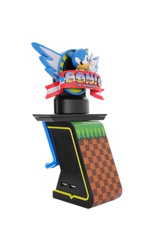 Cable Guys Sonic The Hedgehog Cable Guys Light Up Ikon Gaming Accessories Holder & Phone Holder for Most Controller (Xbox, Play Station, Nintendo Switch) & Phone von Cableguys