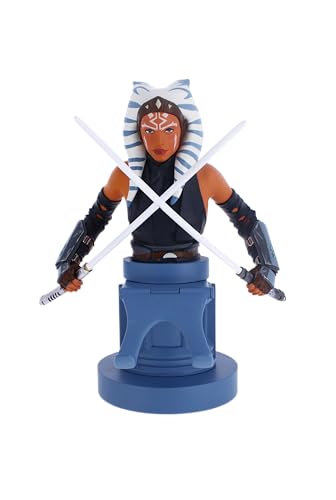 Cable Guys - Star Wars Ahsoka Tano Gaming Accessories Holder & Phone Holder for Most Controller (Xbox, Play Station, Nintendo Switch) & Phone von Cableguys